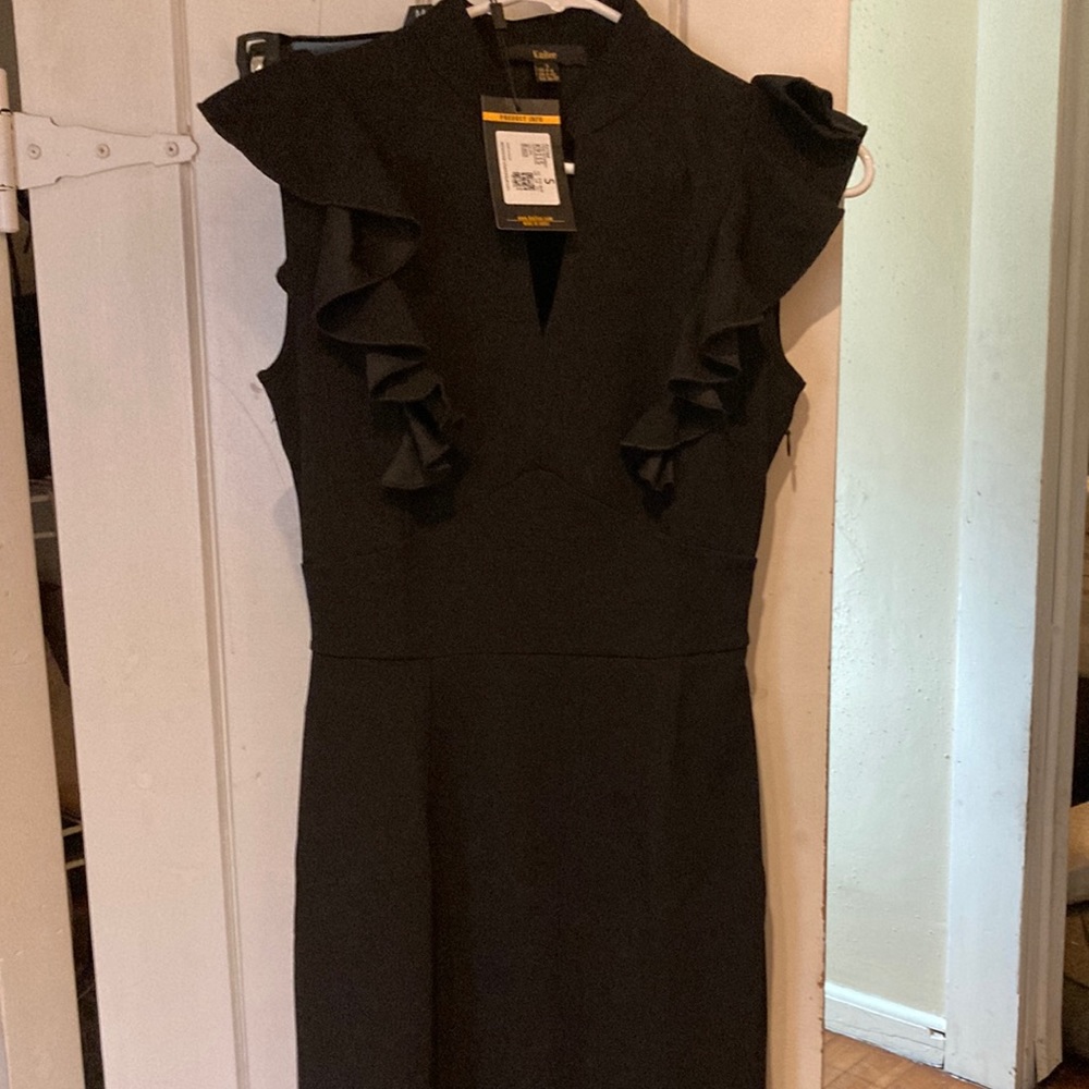 Black cocktail dress